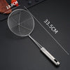 Stainless Steel Fine Mesh Skimmer Spoon Multi-Function Spider Strainer with Long Handle for Cooking Frying and Noodle Straining - 13cm