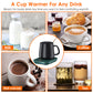 3 Color Options -- 1Pc Electric Coffee Mug Warmer For Desk Auto Shut Off USB Tea Milk Beverage Cup Heater Heating Plate For Office Home 3 Temperature Setting