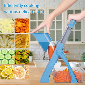 Safe Mandoline Slicer for Kitchen,Freely Adjustable Food Chopper,Kitchen Must Haves Vegetable Chopper,Potato Onion Carrot Cucumber Slicer
