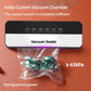Vacuum Sealer for Food with 30 Vacuum Sealer Bags,Dry/Moist Compact Full Automatic Food Sealer, Precision Suction Power 6-in-1
