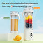 Personal Portable Cordless Blender for Shakes and Smoothies and Juice,21 Oz USB-C Rechargeable Mini Mixer with Extra Lid for Travel, Office, Gym