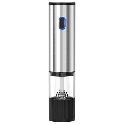 Electric pepper grinder, Western cuisine seasoning grinder, powdering household kitchen, Sichuan peppercorns, sea salt, black peppercorns, automatic granules