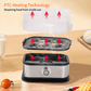 Rapid Egg Cooker 6 Eggs Capacity Electric Stainless Steel, Soft, Medium, Hard Boiled, Egg Steamer, Egg Poacher With Auto Shut-Off, BPA Free