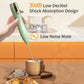 Rechargeable Milk Frother Handheld,Kitchen Essentials Hand Mixer with 3 Stainless Whisks Heads,Electric Whisk Frother for Latte, Cappuccino,Macchiato,Matcha, Egg, Milk Powder,with Stand