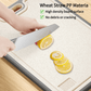 Titanium Cutting Boards for Kitchen,Pure Titanium and Wheat Straw PP Double Sided, Easy to Clean Chopping Board,Kitchen Essentials Large Size 15”×11”