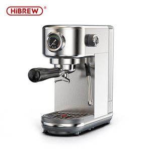 HiBREW 20Bar Semi Automatic Espresso Coffee Machine Temperature Adjustable Cold/Hot Super Slim Coffee Maker Cappuccino