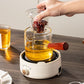 YuanGe Multifunctional Electric Ceramic Stove Tea Heater for Home Use, Tea Set, 3-in-1 Tea Brewing Stove and Heating Device