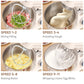 5L Kitchen Food Stand Mixer, 1200W 11-Speeds DC Motor, Digital OLED Screen, Electric Food Mixer with Dough Hook, Whisk
