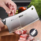 Hand Forged Kitchen Chef Knife Heavy Duty Bone Meat Butcher Cleaver, Multi-Functional knife for Home and Commercial Kitchens