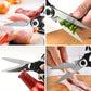 Multi-Purpose Scissors (1pc) - Kitchen Shears & Crafting Tool for Cooking, Gift Wrapping & DIY