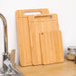 Bamboo Cutting Board - Thickened Kitchen Chopping Board for Meat, Vegetables & Fruit
