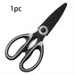 Multi-Purpose Scissors (1pc) - Kitchen Shears & Crafting Tool for Cooking, Gift Wrapping & DIY