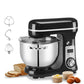 Kitchen Food Stand Mixer, Blender, Quiet Motor, Cream Egg Whisk, Whip Dough Kneader, 6-Speed, 1200 W, 6 L, DC