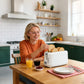 4 Slice Extra Long Slot Toaster with 6 Browning Levels & Defrost/Reheat Functions