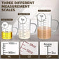 High Borosilicate Glass Measuring Cups Clear Glass Scale Cup With Handle V Shaped Spout Kitchen Glass Measuring Beaker