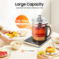 Electric Tea Kettle 1.8L 800W Electric Health Pot with 12 Independent Warming Stages with 18 Menu Portable Kettle for Tea Coffee