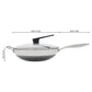 Skillet Nonstick, 34cm Wok with Lid, 316 Stainless Steel Frying Pan, Cookware Stir Fry Pan for Sauteing/Stir-Frying/Cooking