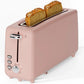 2 Slice Stainless Steel Long Slot Toaster, 6 Shade Settings, 10" Slot for Bagels & Bread, Defrost Cancel Function, Removable Crumb Tray