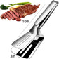 2-Pack Long Kitchen Tongs – Stainless Steel Heat-Resistant Turner Set for Grilling, Frying & Oven Use