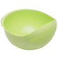 Colander Drain Basket with Handle - Rice & Fruit Washing Bowl, Kitchen Organize