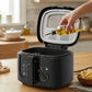 1500W Electric Deep Fryer with Adjustable Temperature Control, 2.5L Non-Stick Basket & Viewing Window, Removable Lid