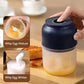 Electric Garlic Chopper, Mini Food Processor & Food Chopper for Kitchen, Portable Cordless Garlic Mincer with 6 Stainless Steel Blades, Small Vegetable Chopper for Onion Salad