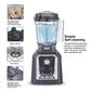 2L Auto Professional Blender - BPA-Free, Smoothie, Juicer & Ice Crusher