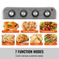 18L 1700W Air Fryer Toaster Oven Stainless Steel Toaster Ovens Countertop Combo with Grill Home and Commercial Use