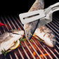 10-Inch 304 Stainless Steel Steak Tongs: Multi-Purpose Food Clip for Grilling, Serving & Cooking
