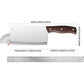 High Quality Kitchen Knives Kitchen Multi-purpose Sharp Slicer Stainless Steel Chef's Meat Knife Cost-effective  knives kitchen