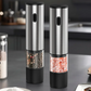 Electric Salt and Pepper Grinder Automatic Rechargeable Pepper Mill Shakers External Adjustable Coarseness
