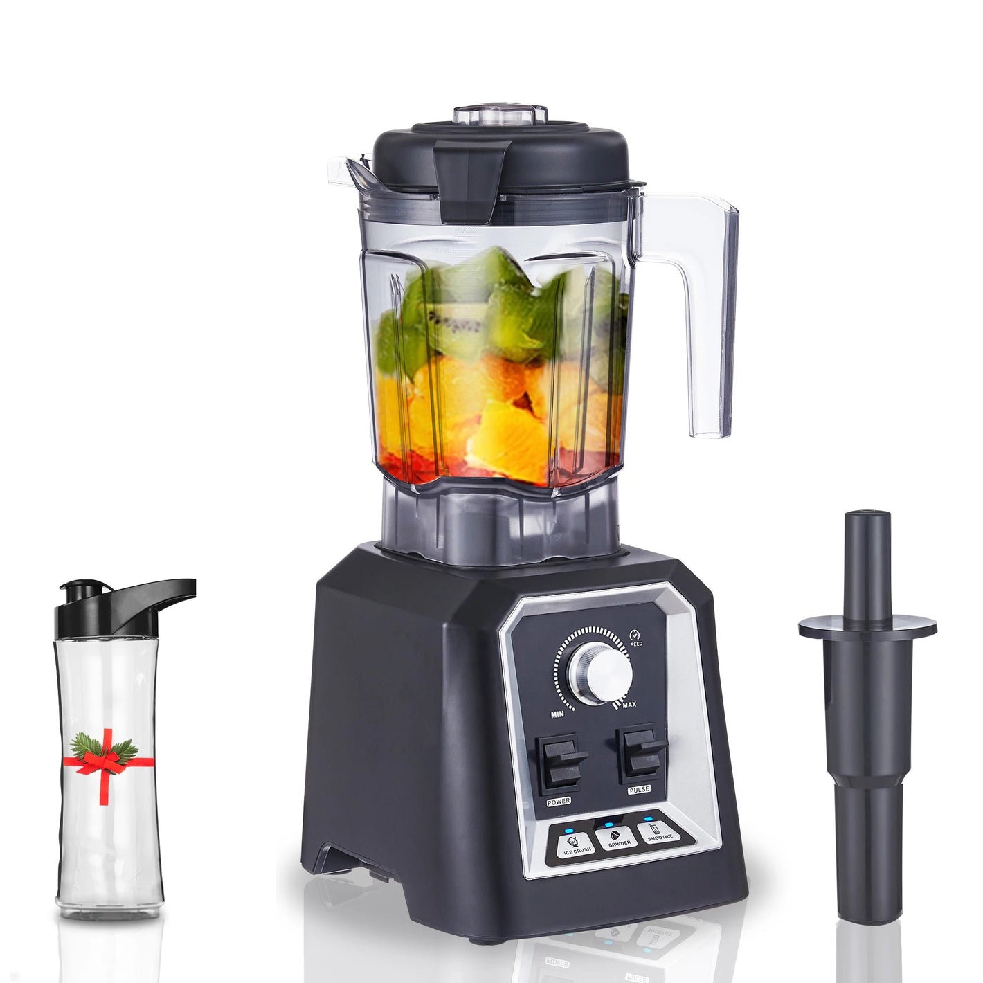 2L Auto Professional Blender - BPA-Free, Smoothie, Juicer & Ice Crusher