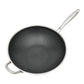 Skillet Nonstick, 34cm Wok with Lid, 316 Stainless Steel Frying Pan, Cookware Stir Fry Pan for Sauteing/Stir-Frying/Cooking