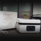 8000mAh Rechargeable Timer Automatic Heating Lunch Box, 1L Portable Food Warmer with Fork and Spoon and Insulated Carrying Bag