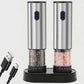 Electric Salt and Pepper Grinder Automatic Rechargeable Pepper Mill Shakers External Adjustable Coarseness