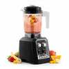 Professional Blender, Commercial Countertop Blenders, 68 Oz Jar Blender Combo, Stainless Steel 3 Functions Blender, For Frozen Drinks, Shakes, Smoothies, Peree, And Crush Ice - Black